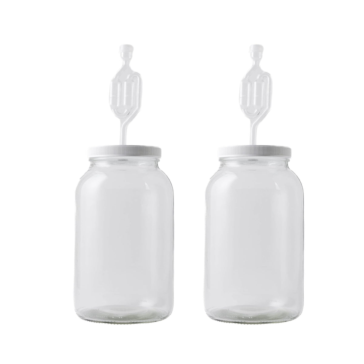 FastRack wide-mouth jar with drilled lid for easy fermentation prep