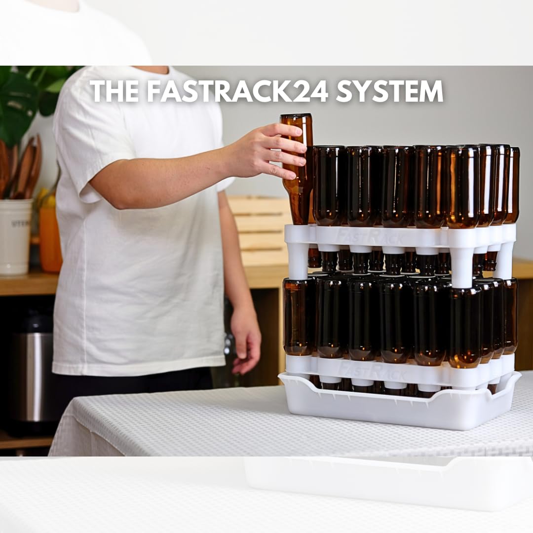 FastRack Fastrack24 keeps empty bottles ready for your next brew session
