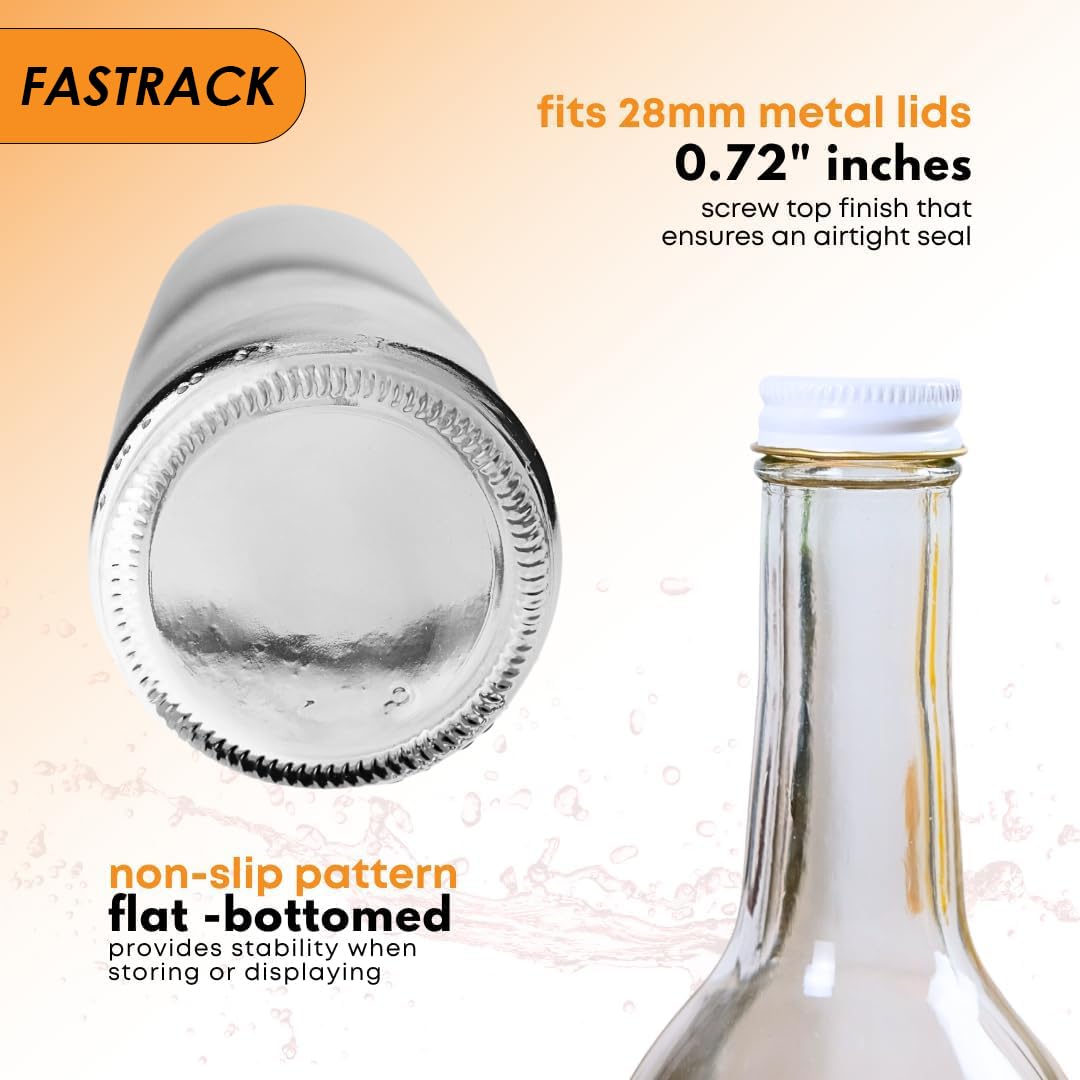 FastRack Flint Bordeaux-style bottle with a sleek silhouette for gifts and displays.
