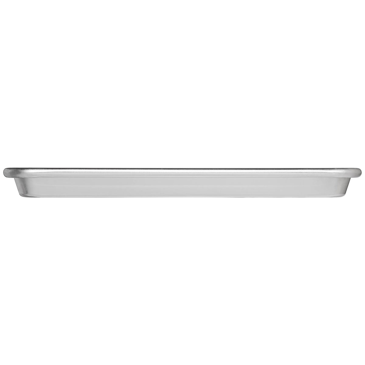 Fat Daddio's 13x9-inch sheet pan interior bottom for precise baking space.