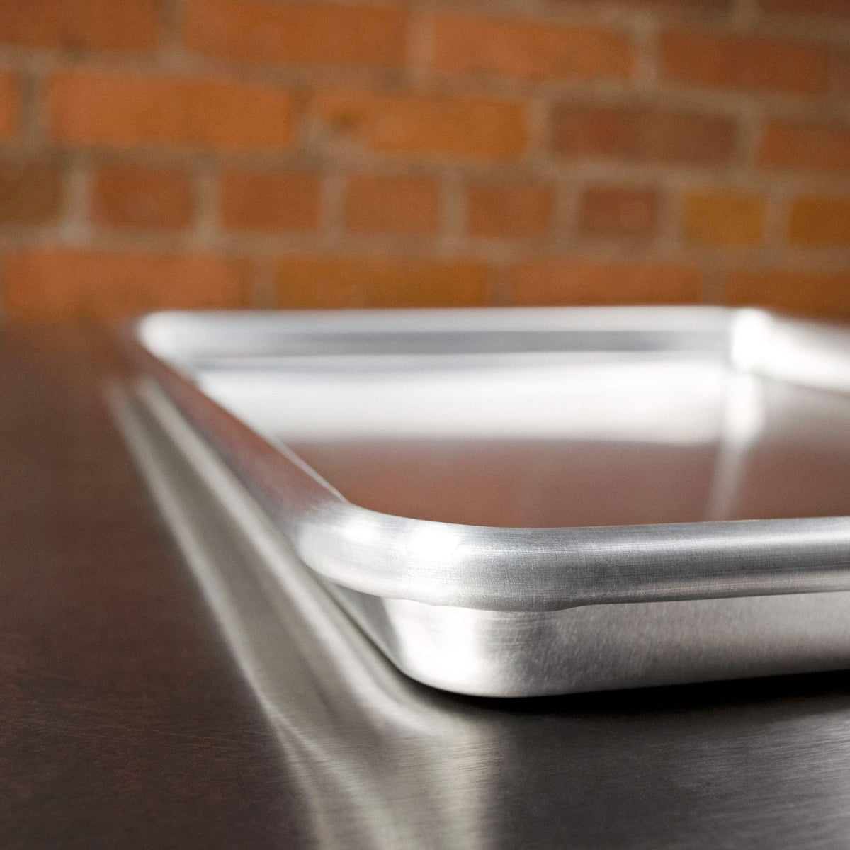 Fat Daddio's half-sheet pan 2-pack ideal for wings and vegetables.