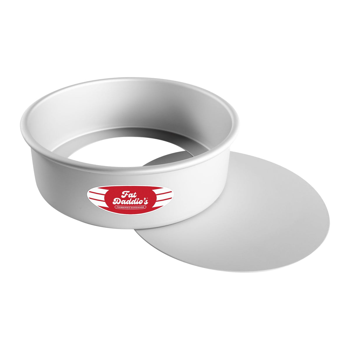 Fat Daddio's PCC-93 round cheesecake pan, 9x3 size, for even baking.