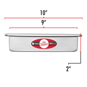 Fat Daddio's POB-9132 side profile highlighting easy grip and handling