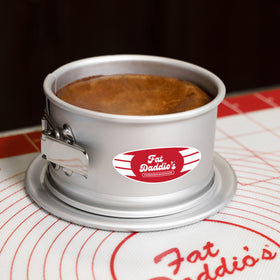 Fat Daddio's PSF-63 bottom view demonstrates pedestal base stability