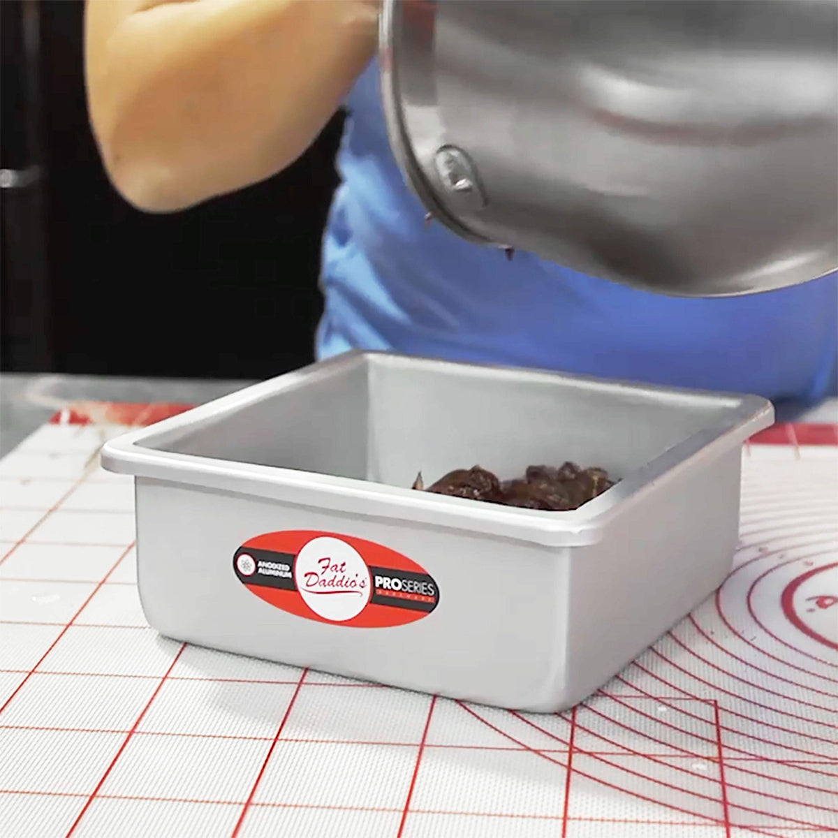 Fat Daddio's PSQ-882 anodized aluminum surface demonstration