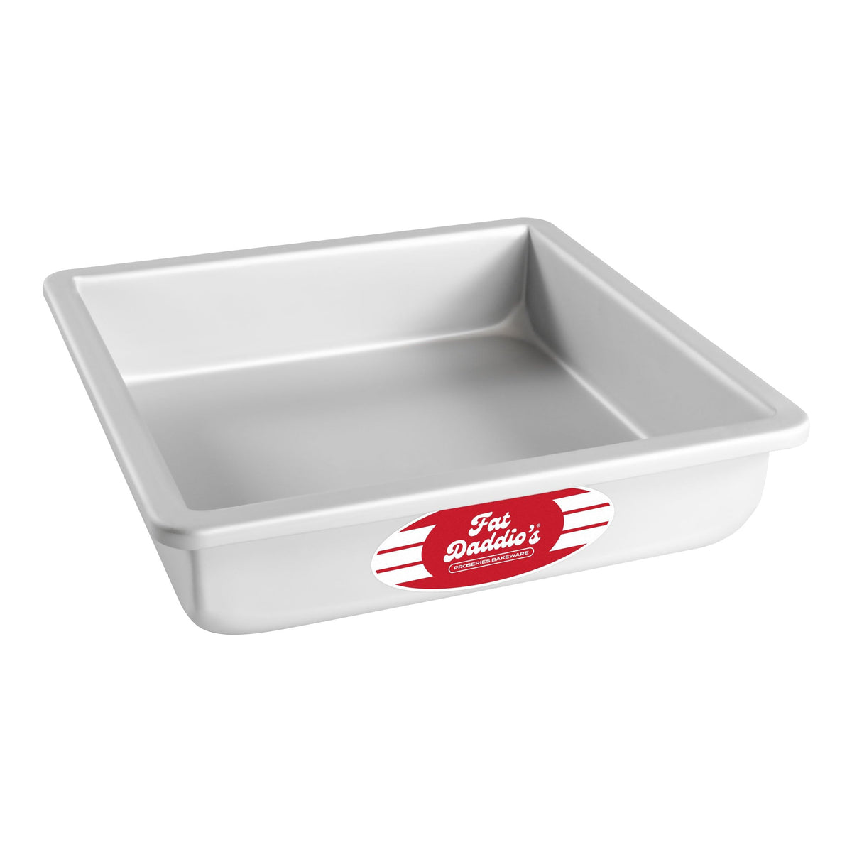Fat Daddio's PSQ-882 square cake pan for even baking and clean release
