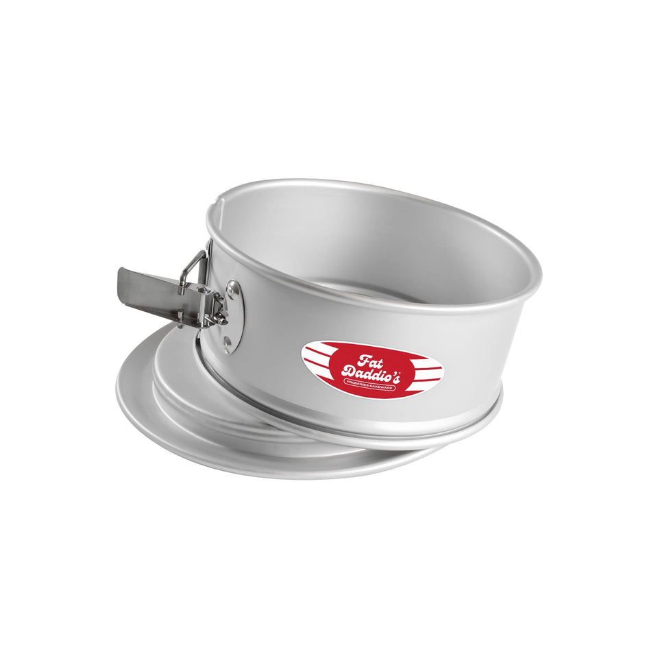 Fat Daddio's Round Springform Pan 9-inch diameter for even bake and clean release.