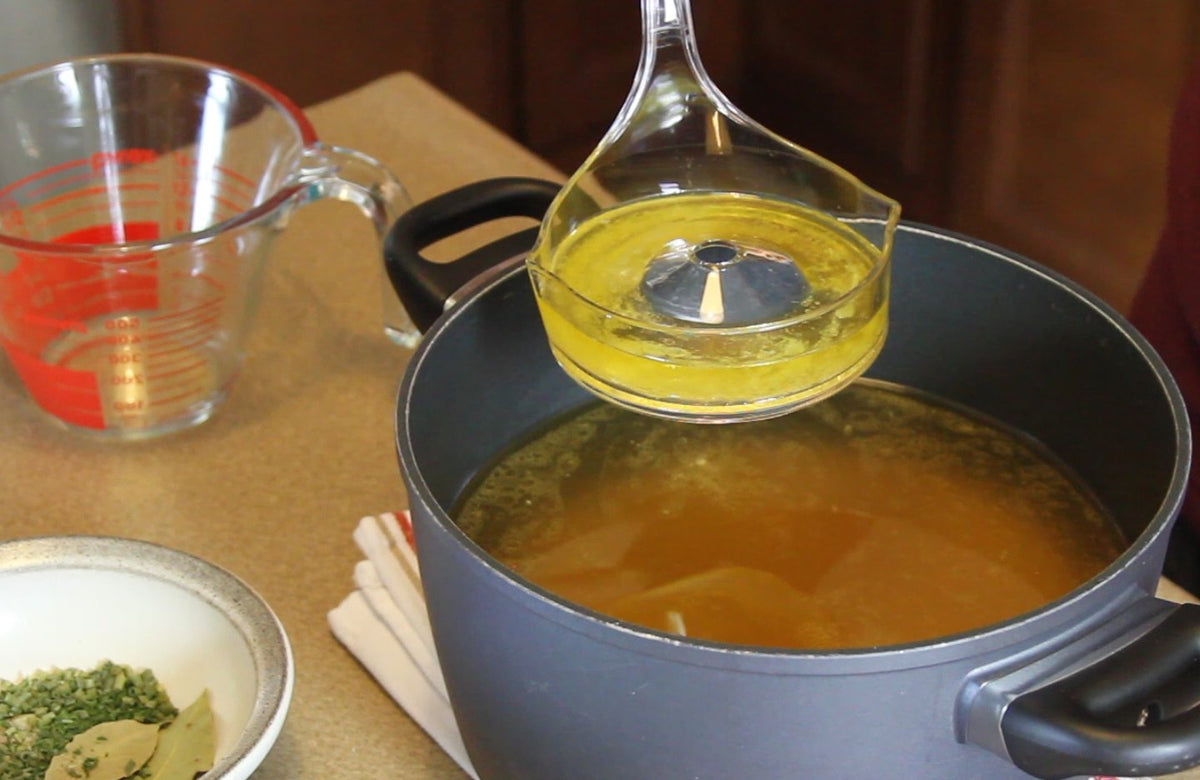 Fatsoff Soup Scoop highlights USA-made craftsmanship and durability.