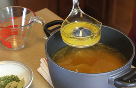 Fatsoff Soup Scoop highlights USA-made craftsmanship and durability.