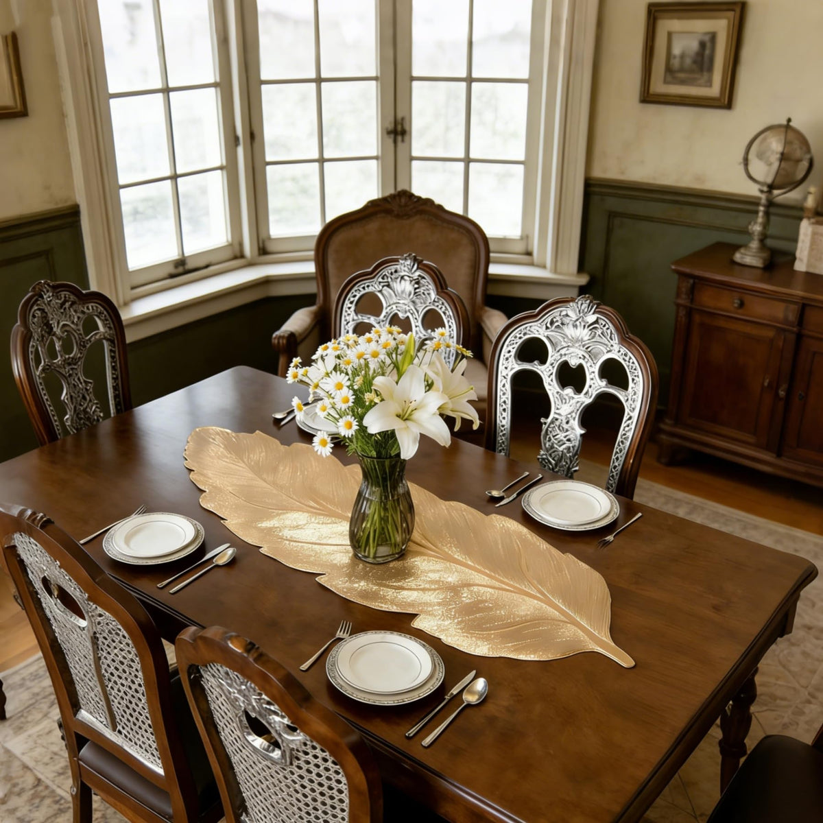 FAVE table runner adds festive elegance to dinners and gatherings