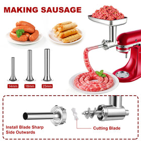 FavorKit sausage tubes in three sizes help craft different sausages at home