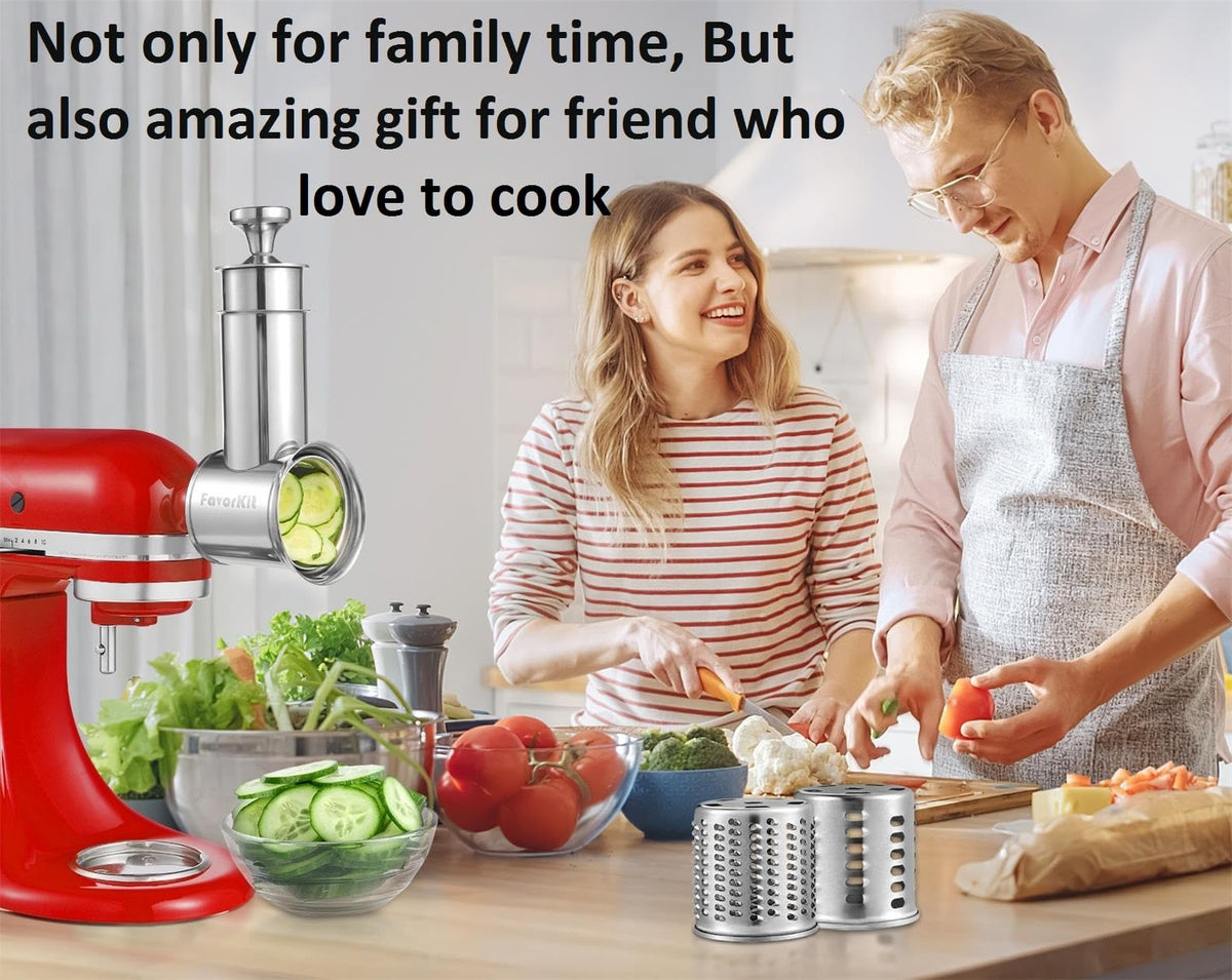 FavorKit Slicer Shredder is dishwasher-safe for easy cleanup.