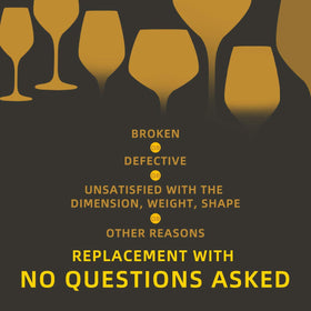FAWLES 8 oz capacity suits prosecco, mimosas, and other sparkling beverages.