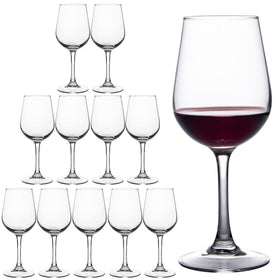 FAWLES fully tempered wine glass, 12 oz, ideal for everyday use and durability.