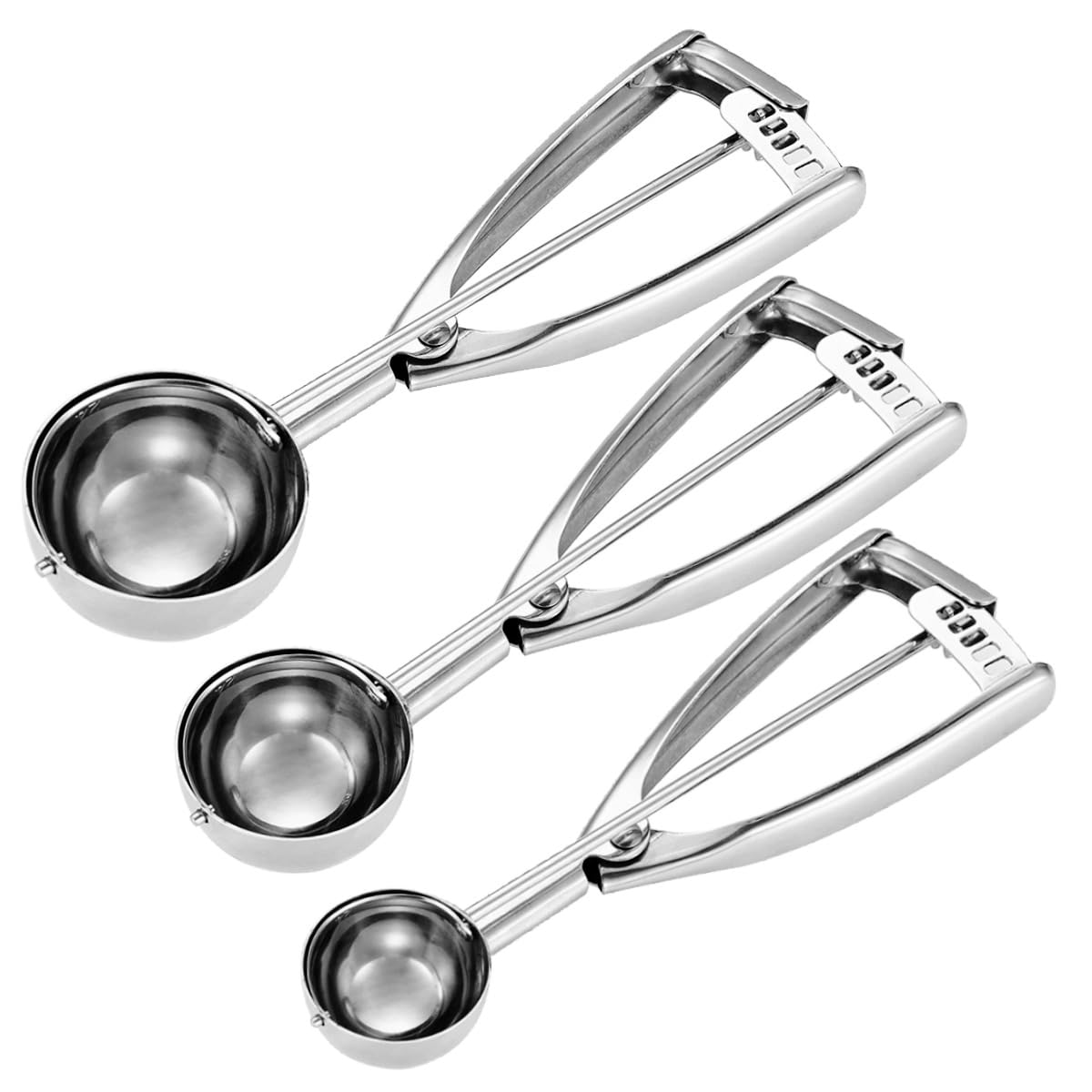 Fayomir cookie scoop set small 1 Tbsp for evenly portioned cookies.