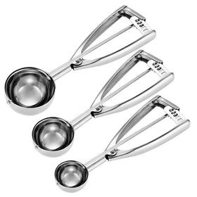 Fayomir cookie scoop set small 1 Tbsp for evenly portioned cookies.