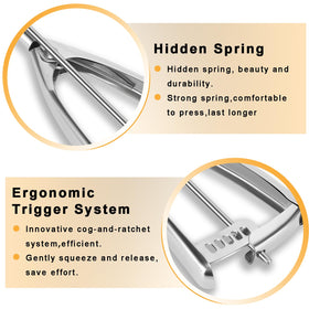 Fayomir scoop with trigger system for easy dough release.