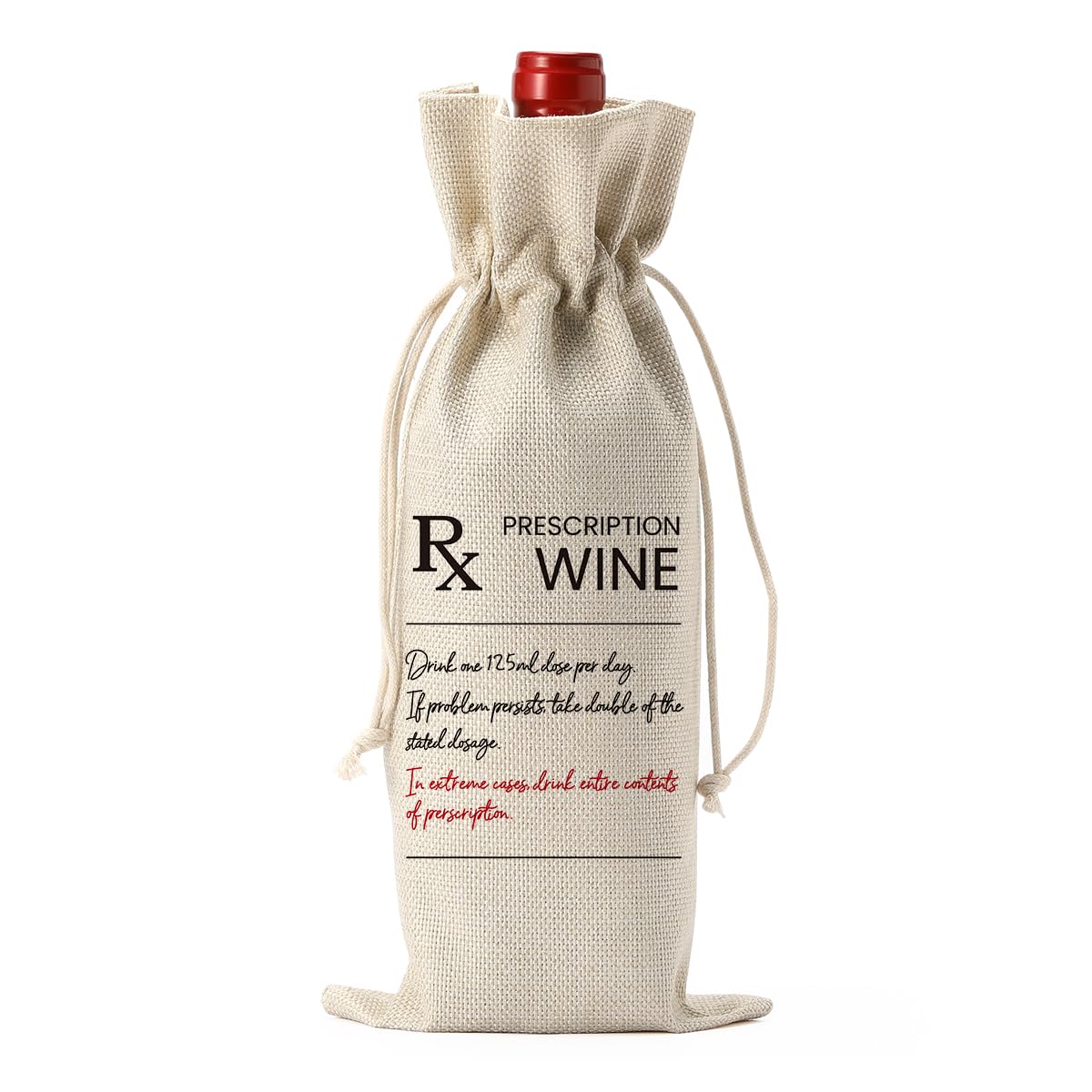 FBCCZEY funny-pharmacist-rx-wine-bag ideal for birthday gifts
