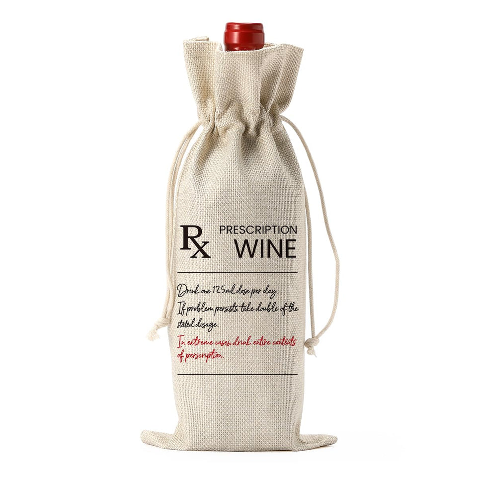 FBCCZEY funny-pharmacist-rx-wine-bag ideal for birthday gifts