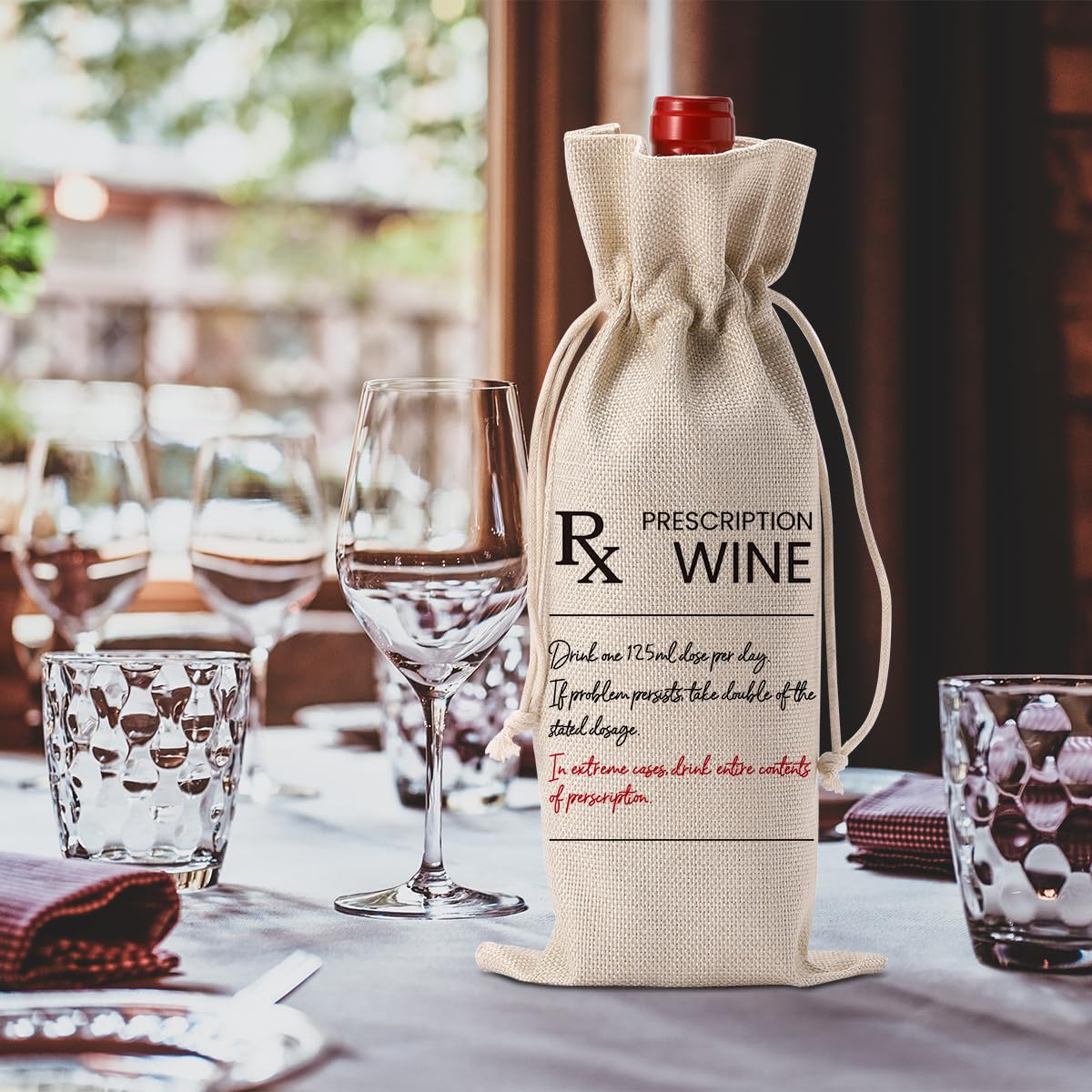 FBCCZEY versatile wine bag for gifting occasions