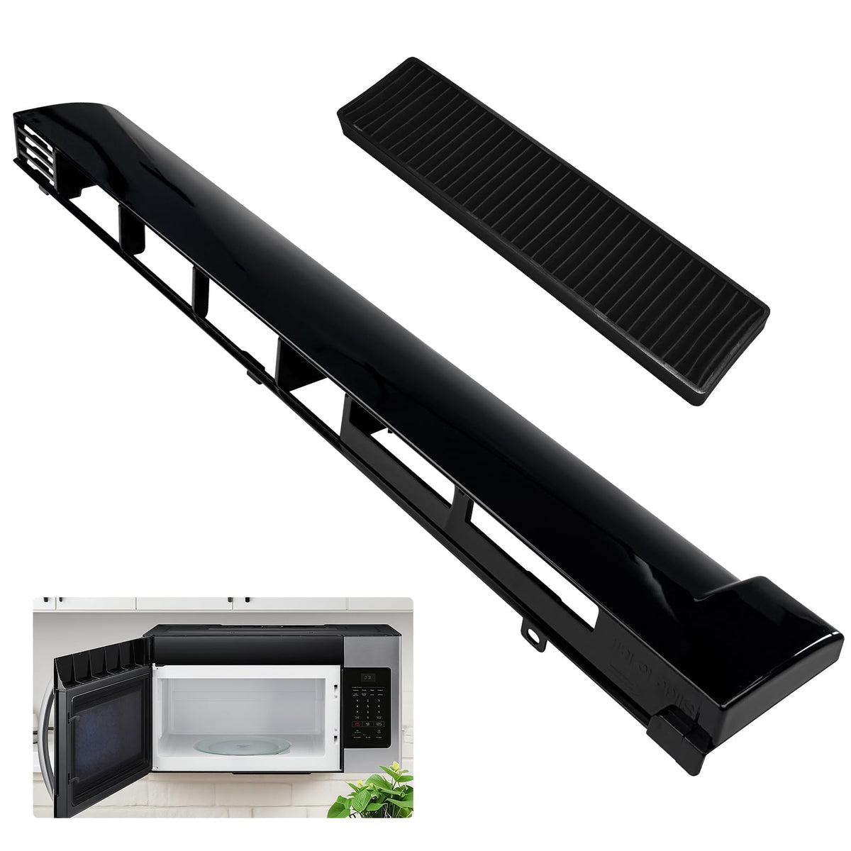 FBULWSEC MDX61912701 vent grille for LG LMV2031ST front view improves airflow.