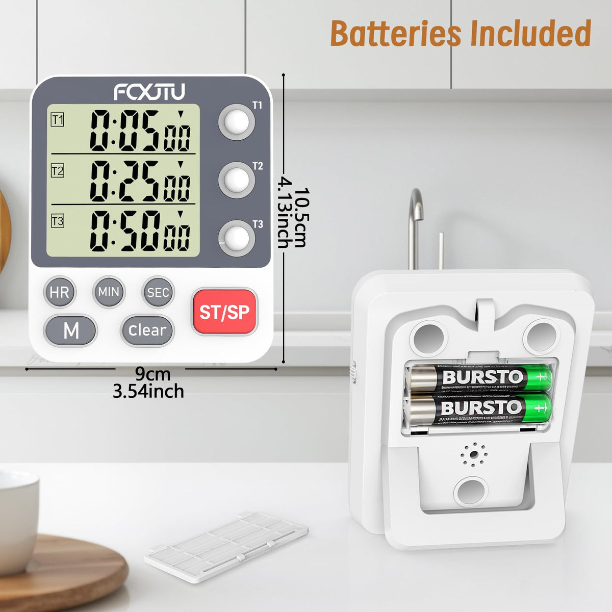 FCXJTU large display helps reading timers from distance