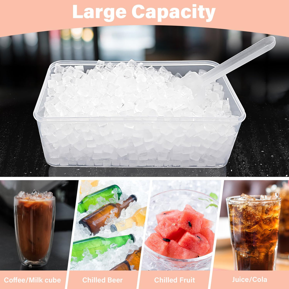 FDDBI tray freezing juice or coffee for flavorful drinks