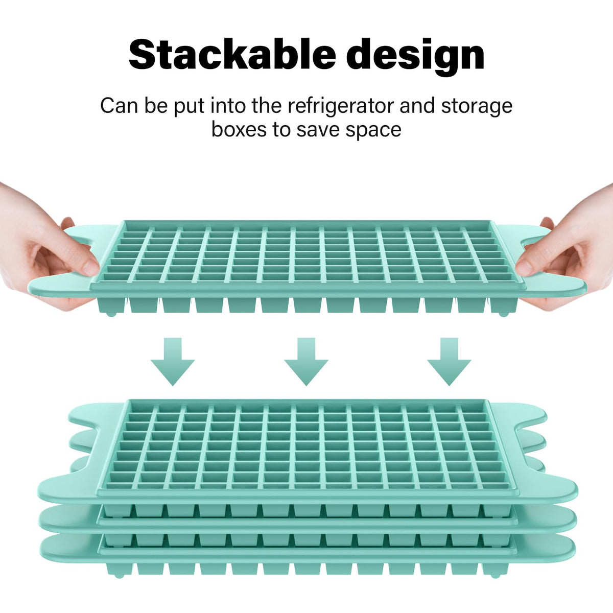 FDDBI 0.4-inch tiny ice cubes for slim water bottles