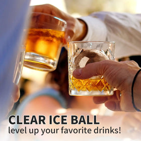FDDBI silicone ice ball tray ejects spheres smoothly.
