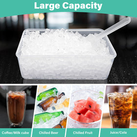 FDDBI versatile ice tray supports crushed ice and frozen drinks
