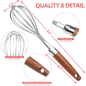 FDEYIQ stainless steel wires ensure smooth whipping without tangling