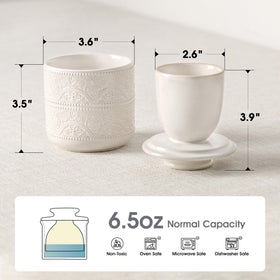 FE FUN ELEMENTS butter crock base with water bath keeps butter soft and spreadable.