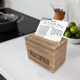 feasteery 16 labeled dividers help categorize recipes for quick finding.