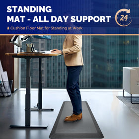 FEATOL mat close-up on textured surface highlighting durable PU top
