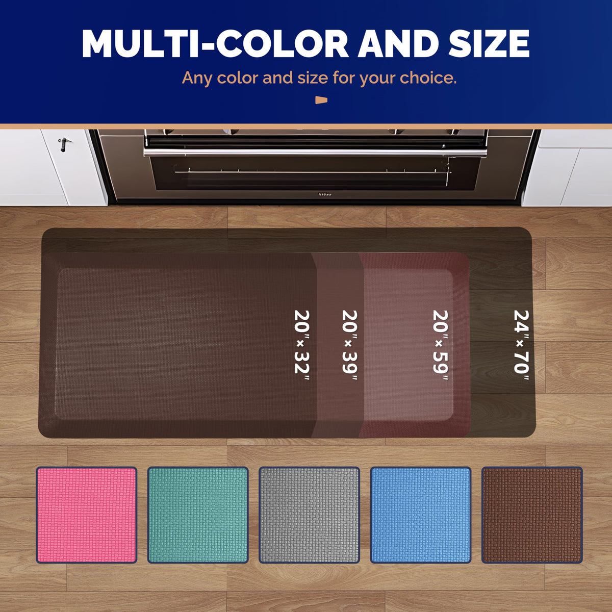 FEATOL packaging image displaying brand-new, flat-macked mat ready to use.