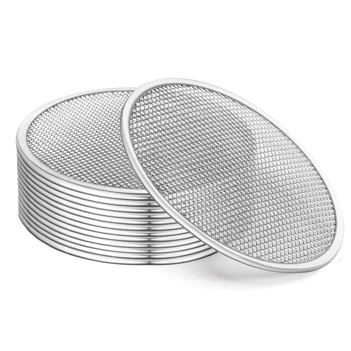 Febflo sprouting lid 316 stainless 86mm wide-mouth fits Mason jars for safe drainage and airflow.