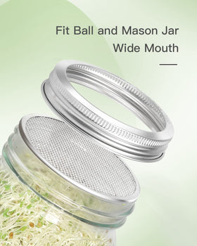 Febflo stainless steel sprout cap offers durable, rust-resistant performance.