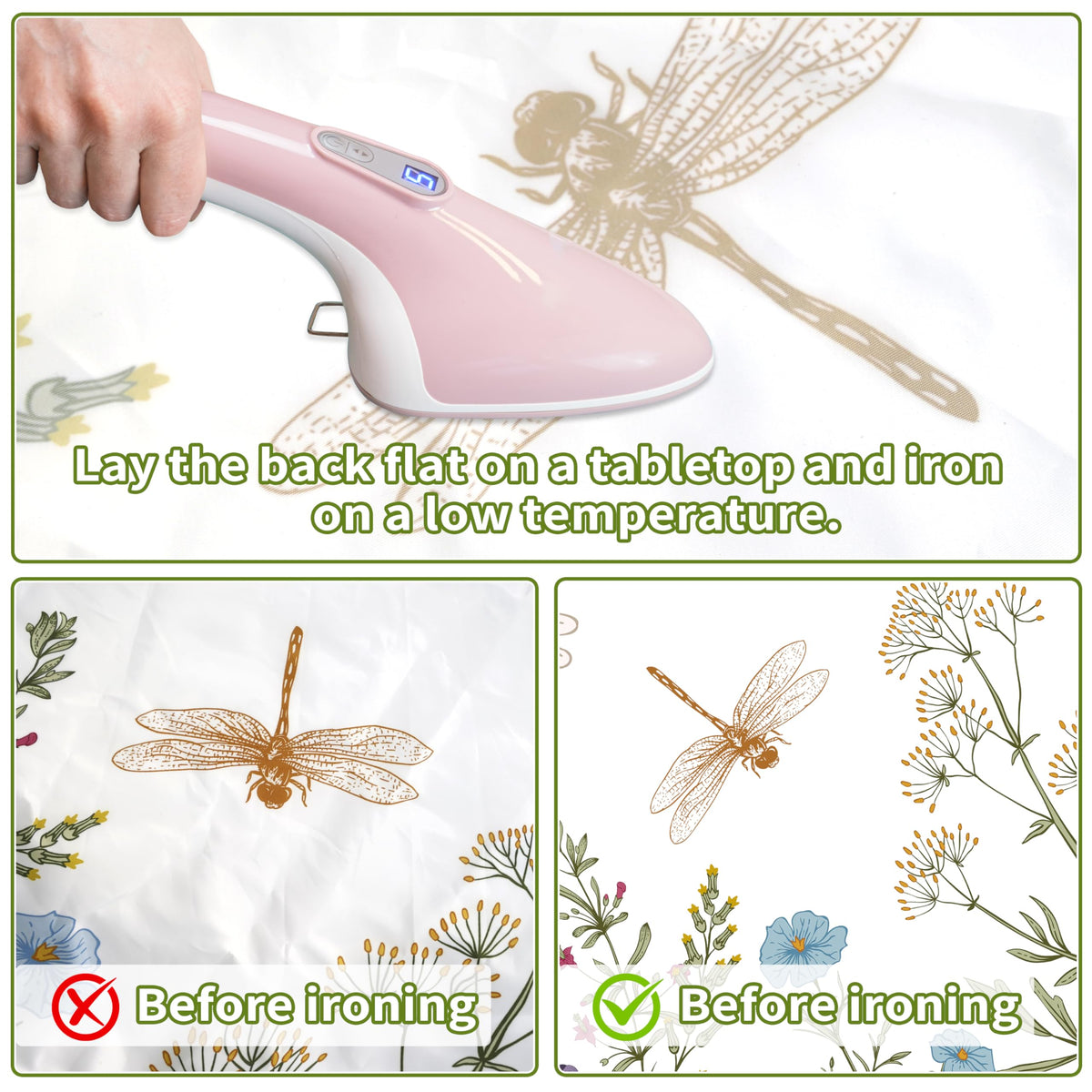 Fecvdlis floral butterfly pattern adds elegant color to entertaining settings.