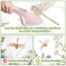 Fecvdlis floral butterfly pattern adds elegant color to entertaining settings.
