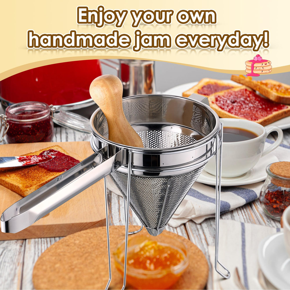 Feekoon 2-quart capacity is ideal for small to medium batches.