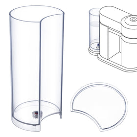 Feekoon water tank reservoir for Nespresso Vertuo Next with clear visibility of water level
