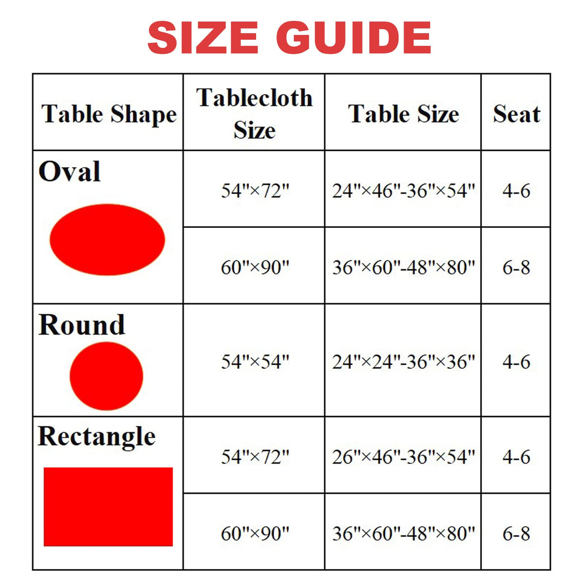 FeelingWarm dining table setup with oval clear cover in use