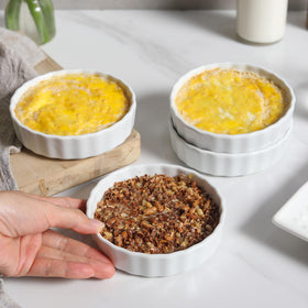 Feenmai oven-safe to 500F ramekins for versatile baking