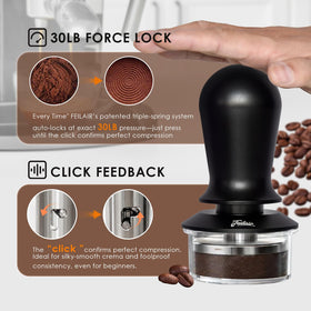 FEILAIR self level ing tamper with ergonomic handle for comfortable tamping