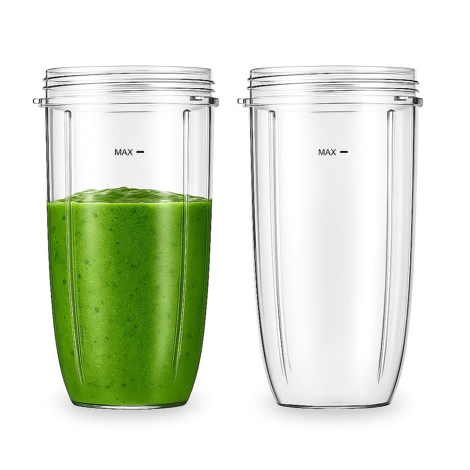 Feilifan 32 oz cup compatible with NutriBullet 600W/900W for smooth blending
