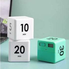 Feilifan Cube Timer ABS plastic durable and travel friendly.
