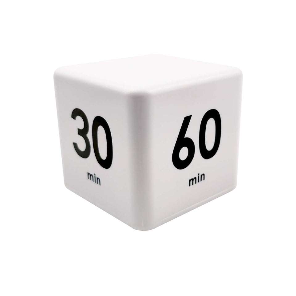 Feilifan Cube Timer flip action for quick focus sessions.