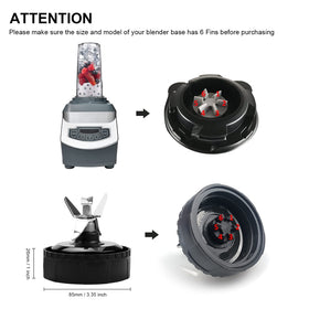 Feilifan size check helps ensure correct Ninja compatibility with 16 oz cups.