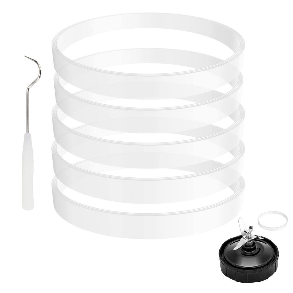 Feilifan Nutri Ninja gasket close-up showing the 3.94-inch diameter for a secure seal.