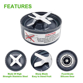 Feilifan packaging includes 1 blade with pre-installed O-ring for ready use